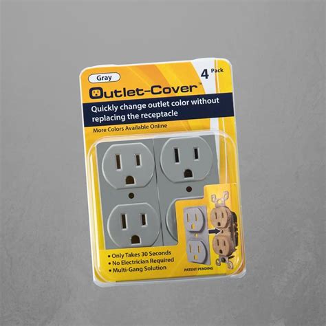 snap on electrical outlet plates